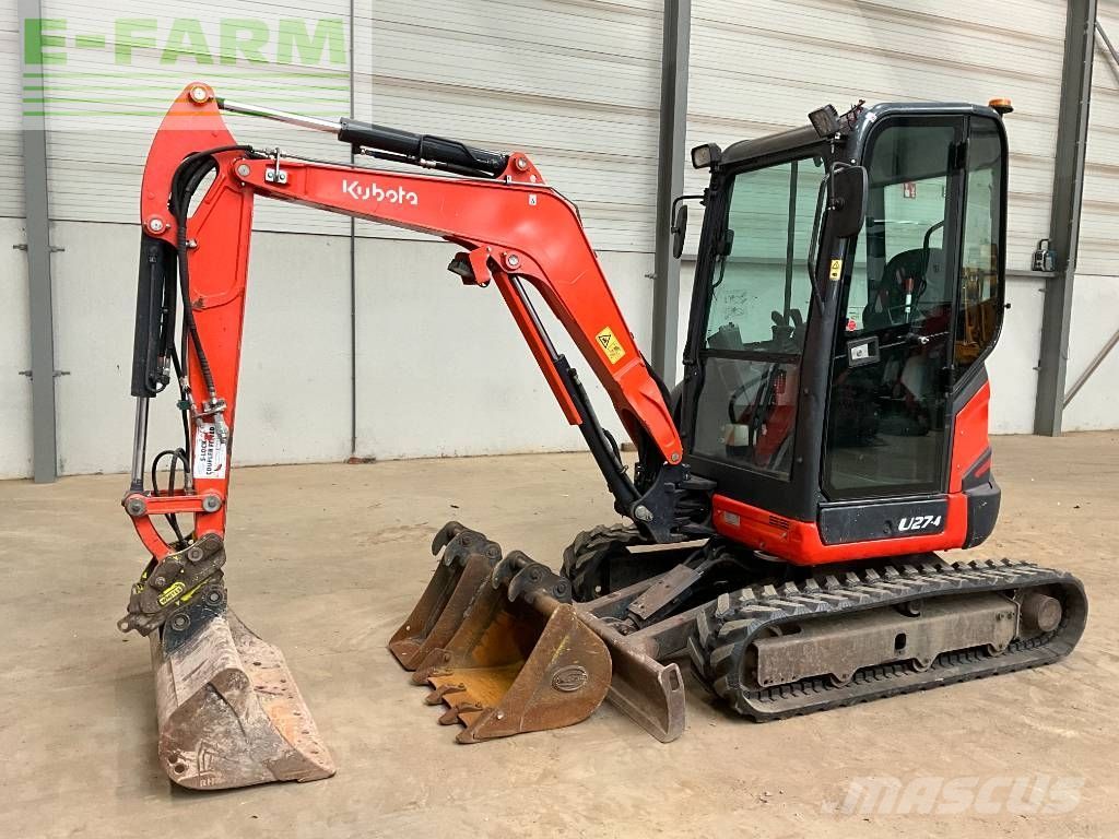 Kubota u 27-4 hi Mini excavator €25,750