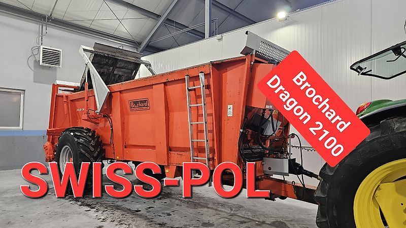 E-FARM: brochard dragon 2001 - Roztrząsacz obornika i kompostu - id PKGYC98 - 15 980 € - Rok produkcji: 2004 - Polska