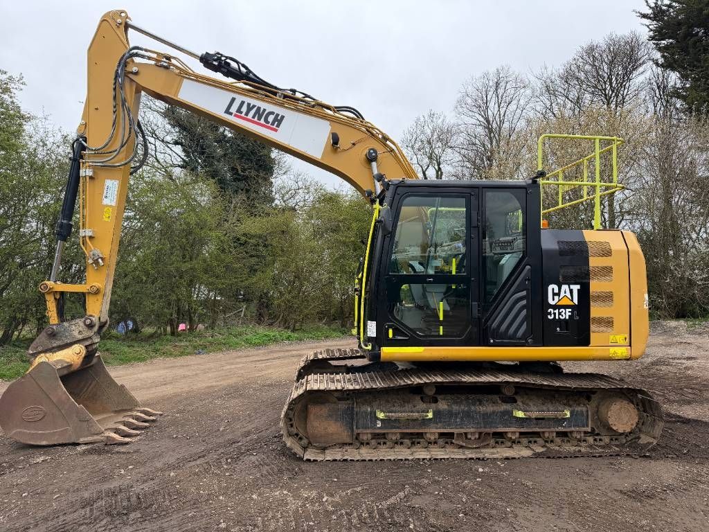 Caterpillar 313 f l Ερπυστριοφόρος εκσκαφέας 52.015 €