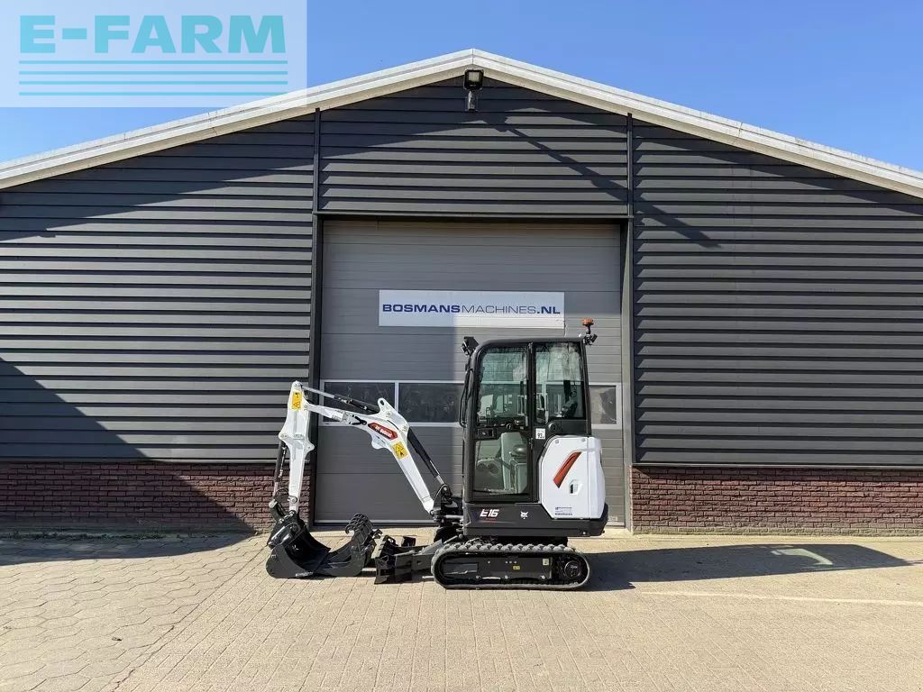 Bobcat e16 minigraver nieuw &euro;415 lease Mini excavator €27,950