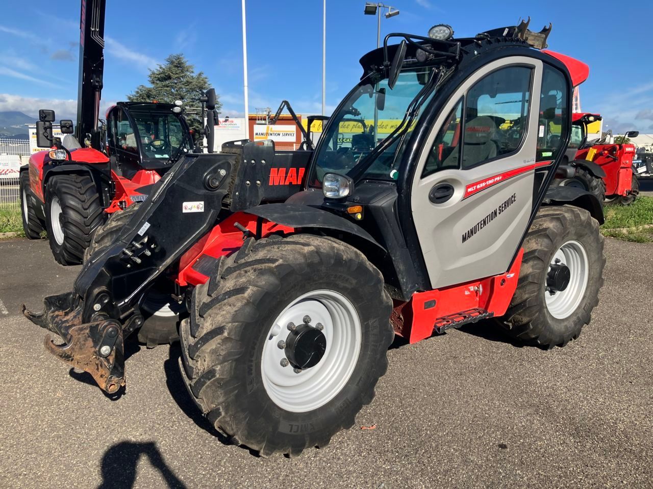Manitou mlt 635-130 ps + elite Telehandler €82,000