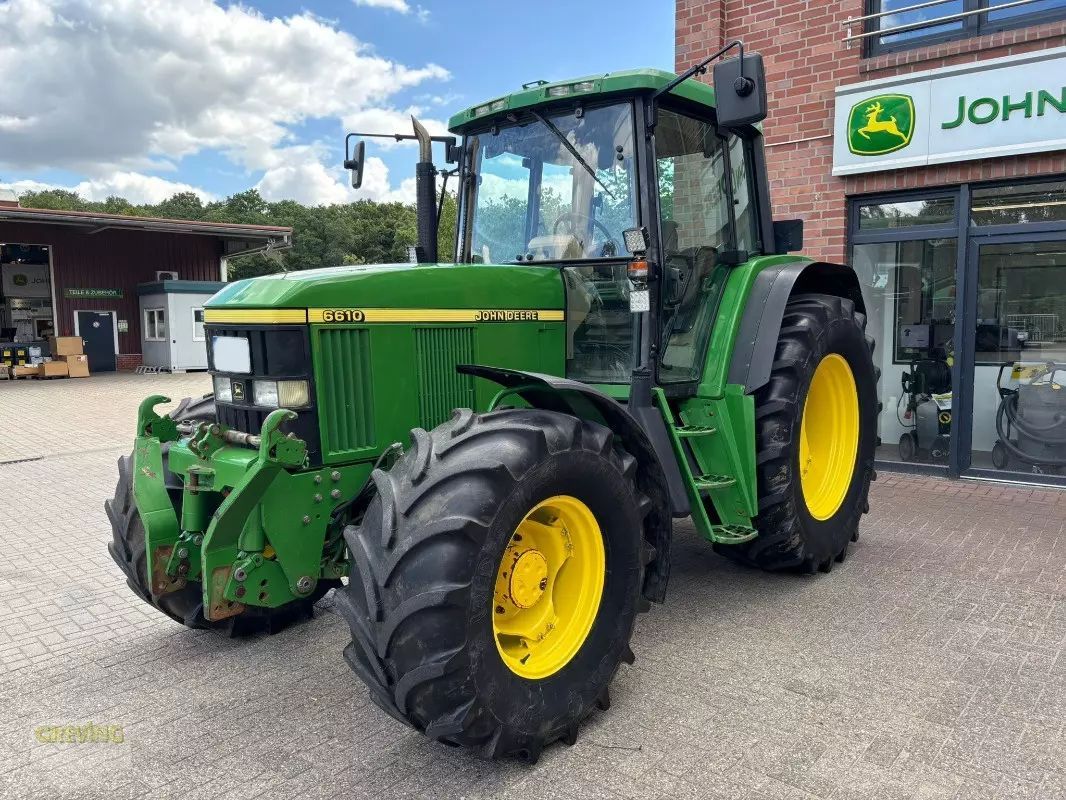 E-FARM: John Deere 6610 - Tractor - id G9USQLC - 27.500 € - Año: 1998 - Horas: 10.600,Potencia del motor: 105,Alemania