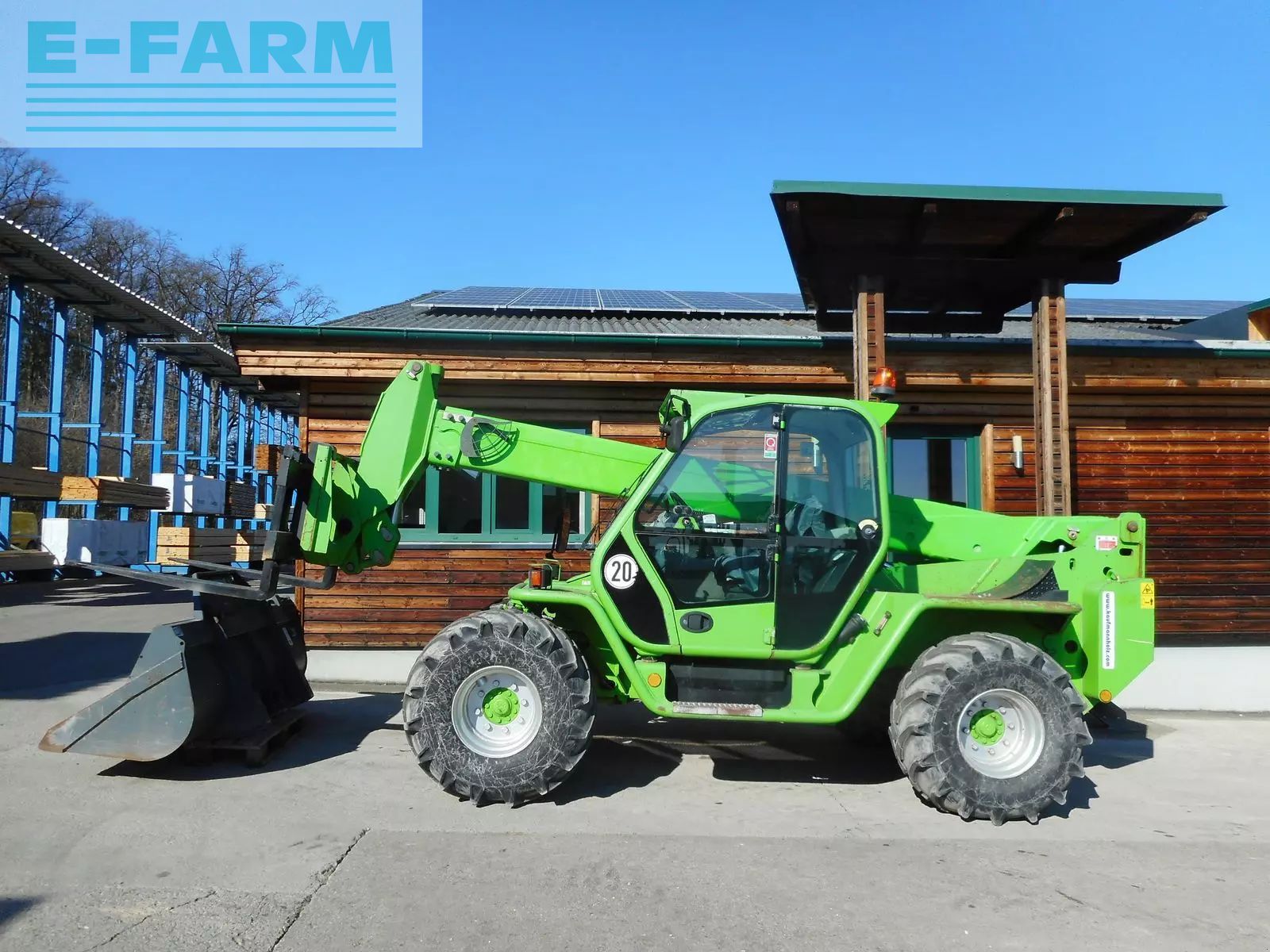 Merlo p 72.10 ( 7,2 tonnen - 10 meter ) Telehandler €34,900