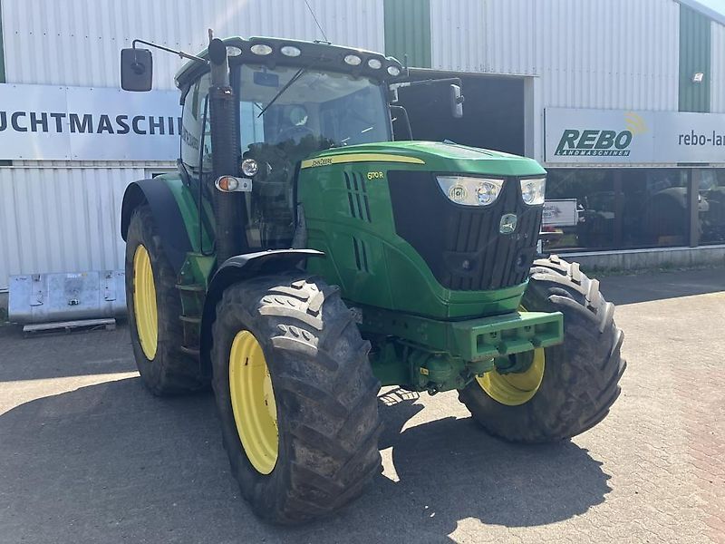 E-FARM: John Deere 6170 R - Tractor - id GBJ4JKS - €42,000 - Year of construction: 2014 - Engine hours: 13,385,Engine power (HP): 170,Germany