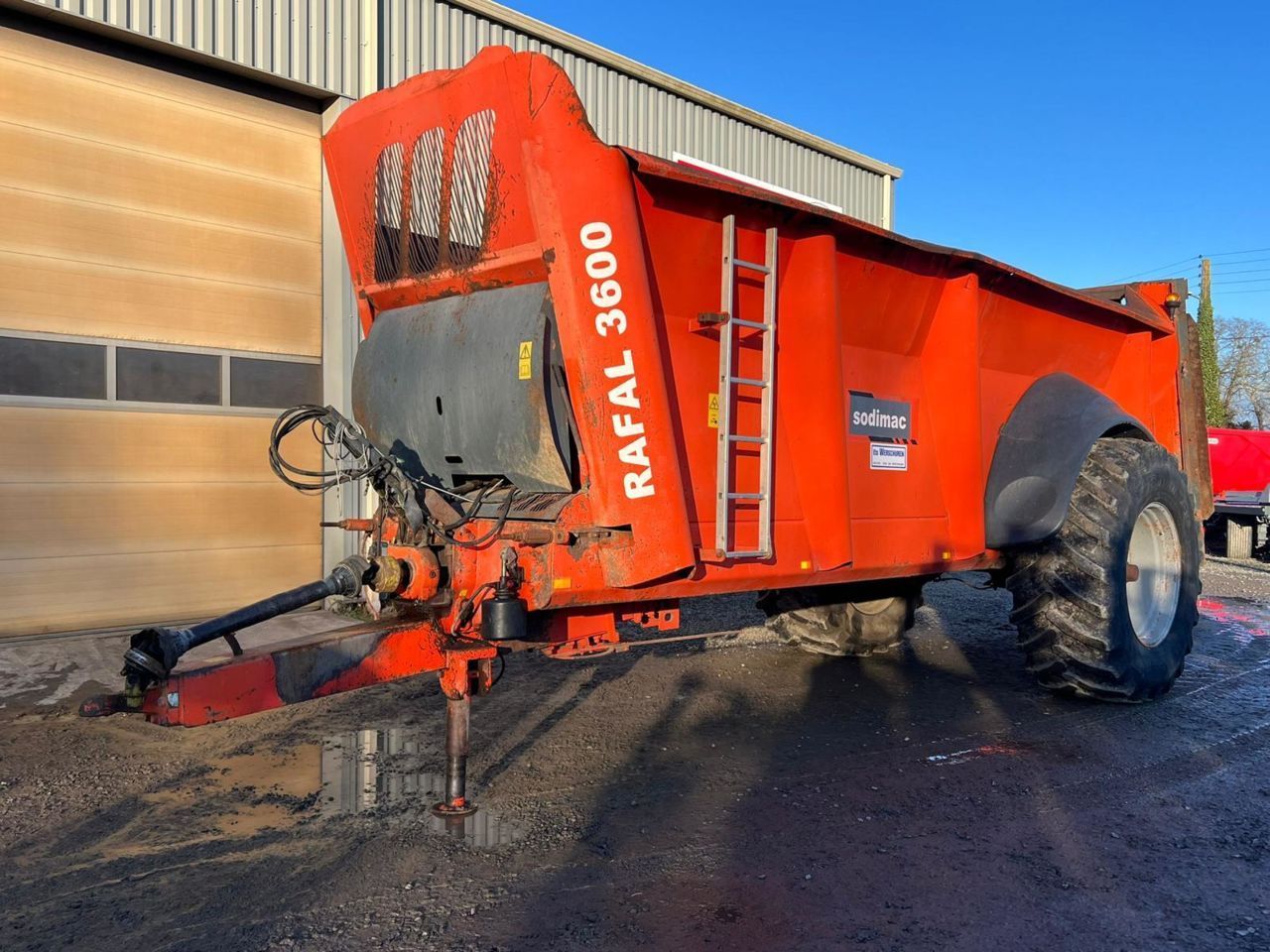 sodimac rafal 3600 Épandeur de fumier et de compost 19 800 €