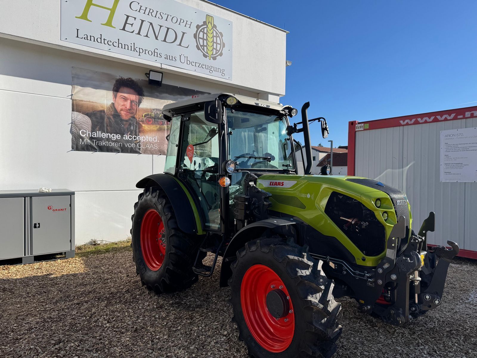 E-FARM: Claas Elios 320 - Traktor - id DY1S37I - Baujahr: 2025 - Abgelesene Motorstunden: 1,Motorleistung (PS): 85,Österreich