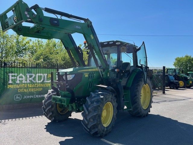 E-FARM: John Deere 6130 R - Tractor - id CKBF8FB - 69.298 EUR - Anul: 2017 - Citeste ore: 3.160,Muterea motorului: 130,Regatul Unit