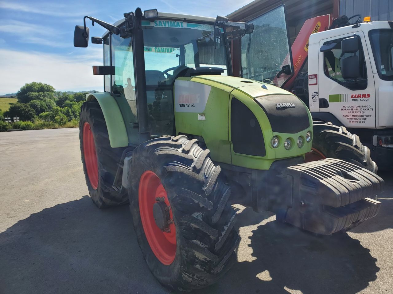 E-FARM: Claas Celtis 456 - Tractor - id MY6IPBA - 26.500 € - Año: 2006 - Horas: 5282,Potencia del motor: 100,Francia