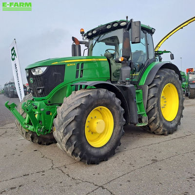 E-FARM: John Deere 6250 R - Трактор - id 93UHXP8 - 89 000 € - Год выпуска: 2019 - Отработанные часы: 7 293,Мощьность двигателя: 300,Италия