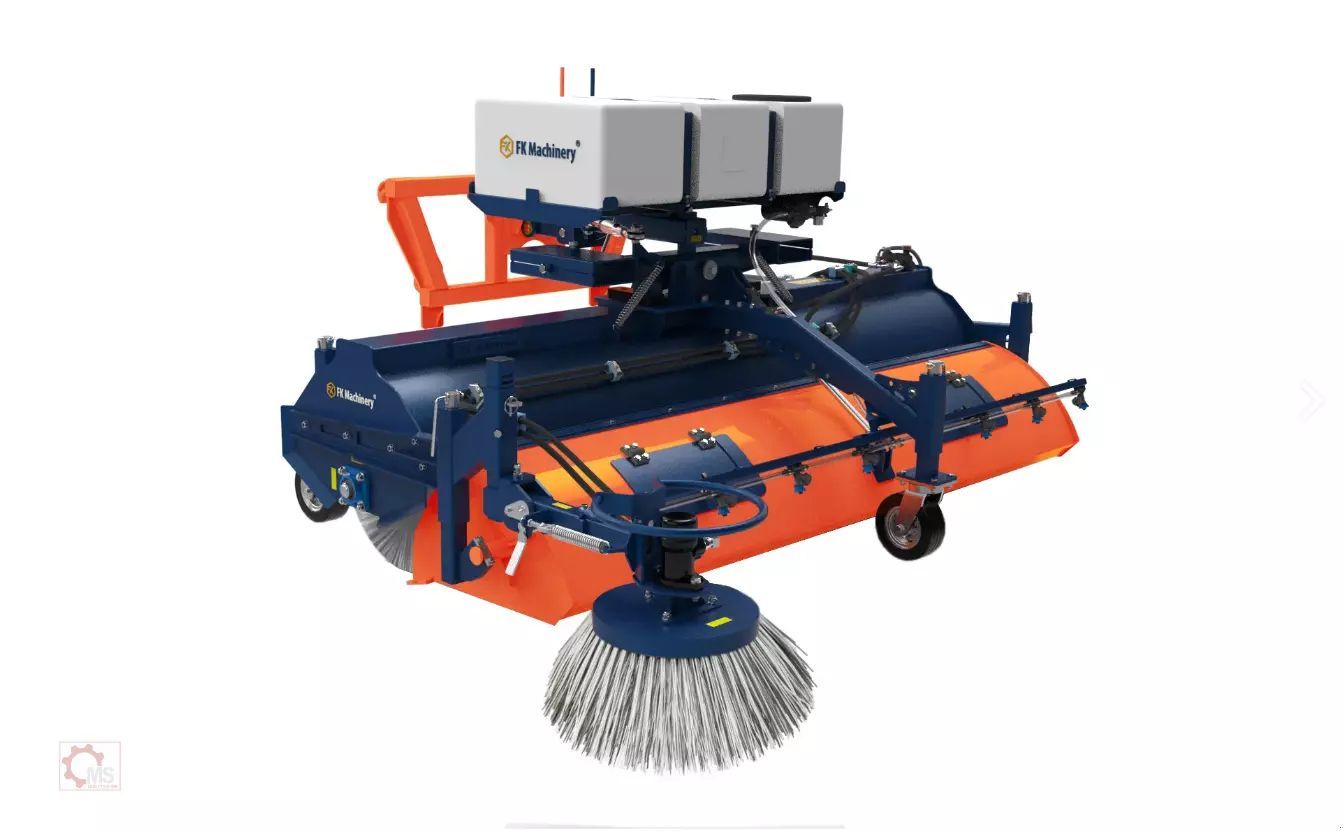 E-FARM: MS kehrmaschine seitenbürste wassersprühsystem kehrbürste kehrbesen - Equipement municipal - id PPCFEIU - Année: 2025 - Allemagne