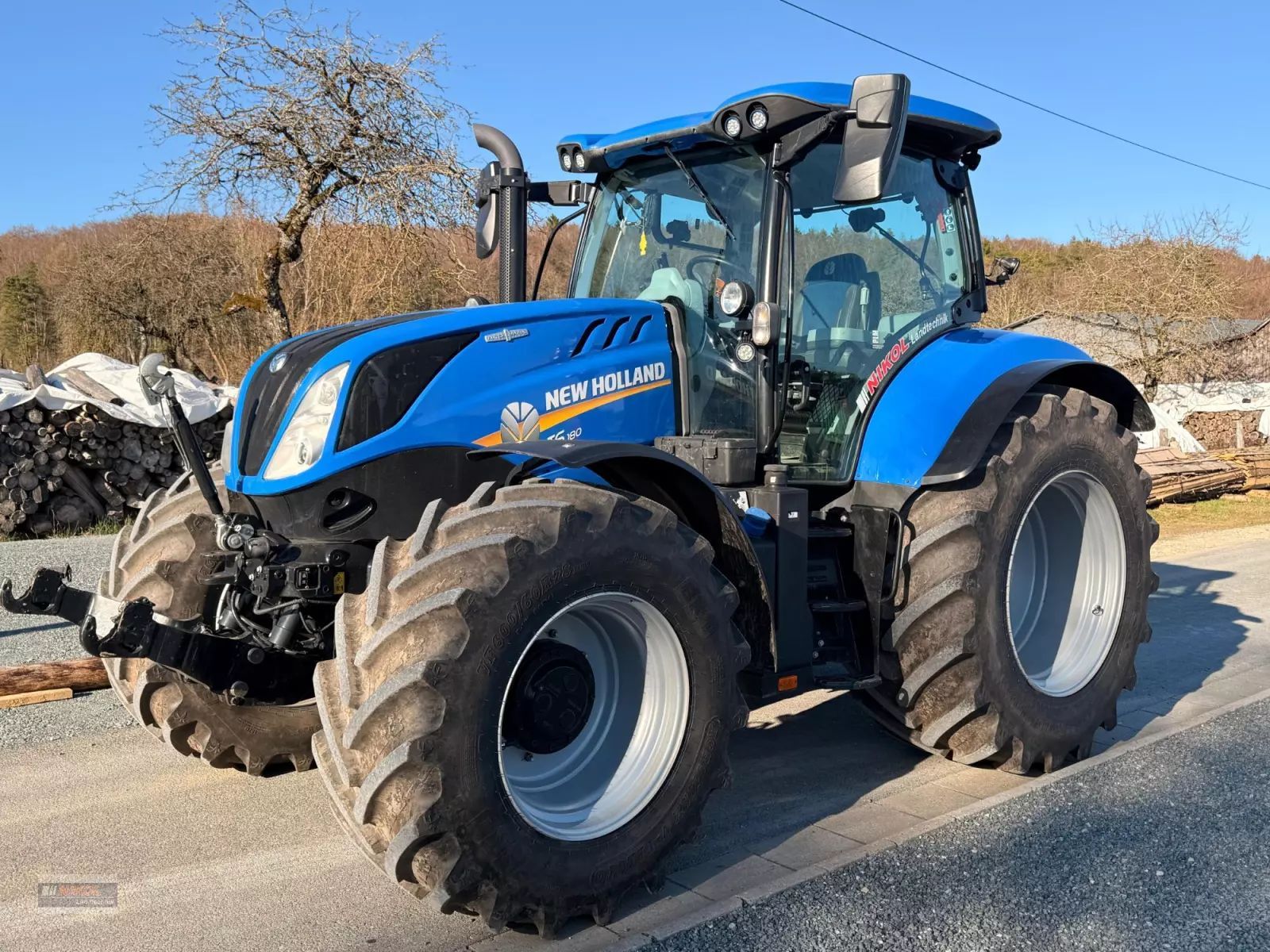 New Holland T6.180 Tractor 102.900 €