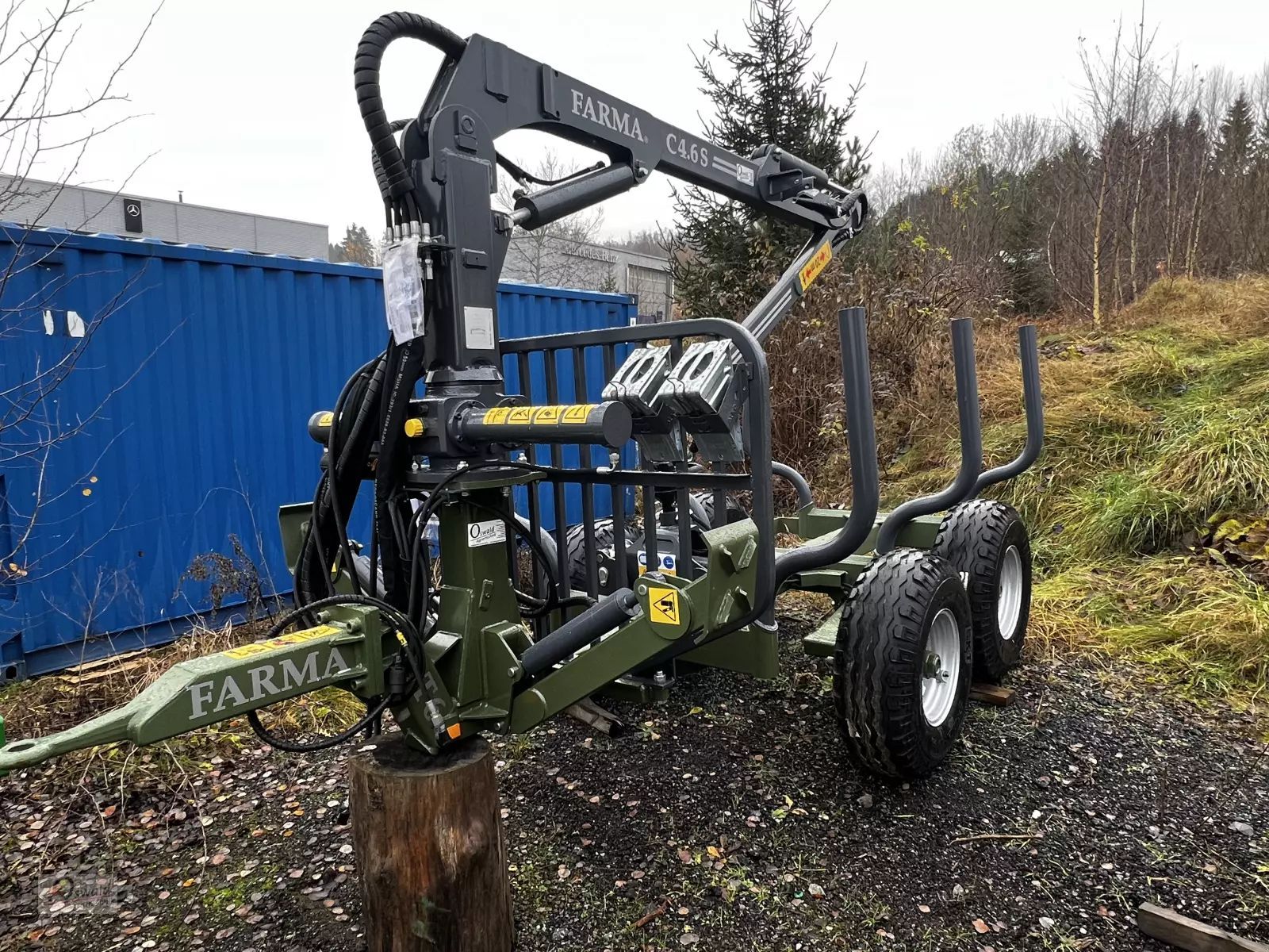 Farma ct 4,6-6 Forestry trailer €12,521