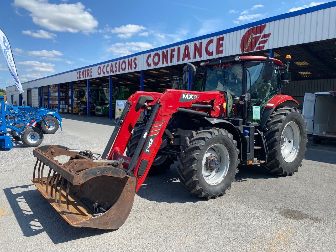 E-FARM: Case IH Maxxum 115 - Tracteur - id EIUTF3K - Année: 2020 - Lecture du nombre d'heure: 3 917,Puissance du moteur (chevaux): 115,France