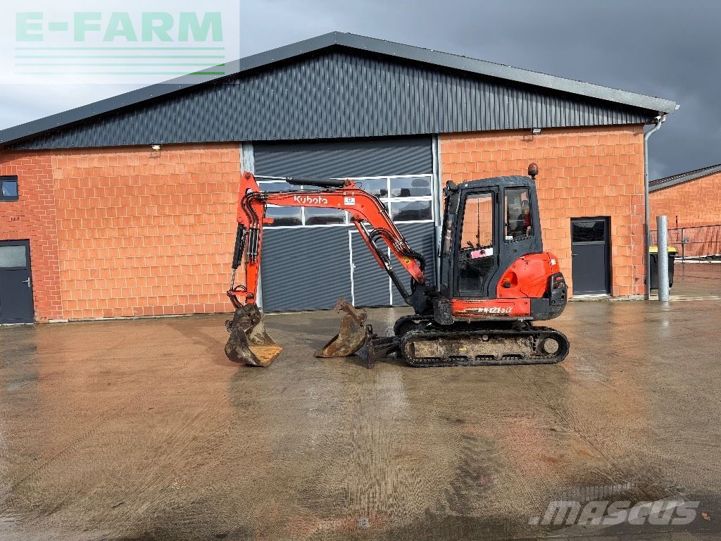 Kubota kx 121-3 a Minirypadlo 19 500 €