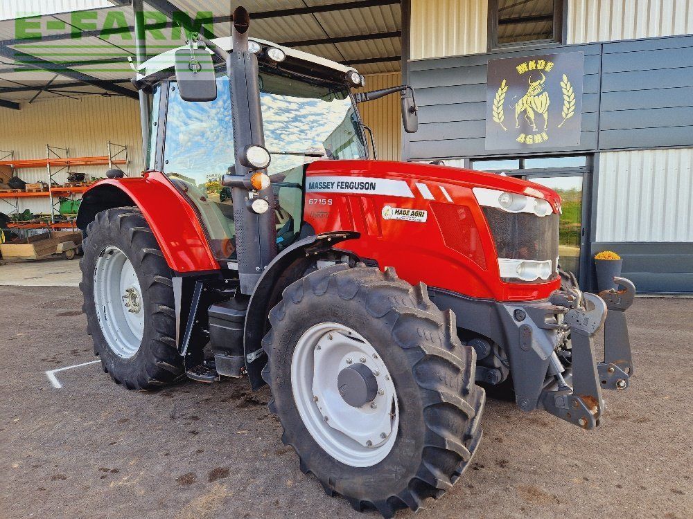 Massey Ferguson 6715s efficient - dyna 6 - datatronic 4 - pont avant et cabine suspendus - rel avant - tracteur agricole Tractor 59.900 €