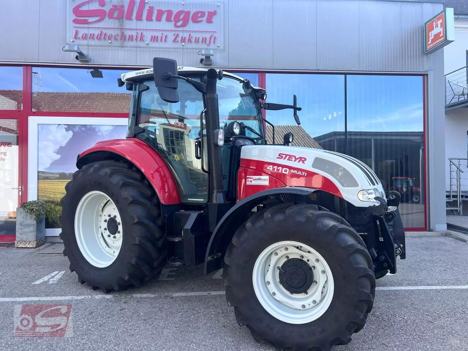 E-FARM: Steyr Multi 4110 - Tractor - id 7CMZGG2 - €70,417 - Year of construction: 2022 - Engine hours: 170,Engine power (HP): 110,Austria