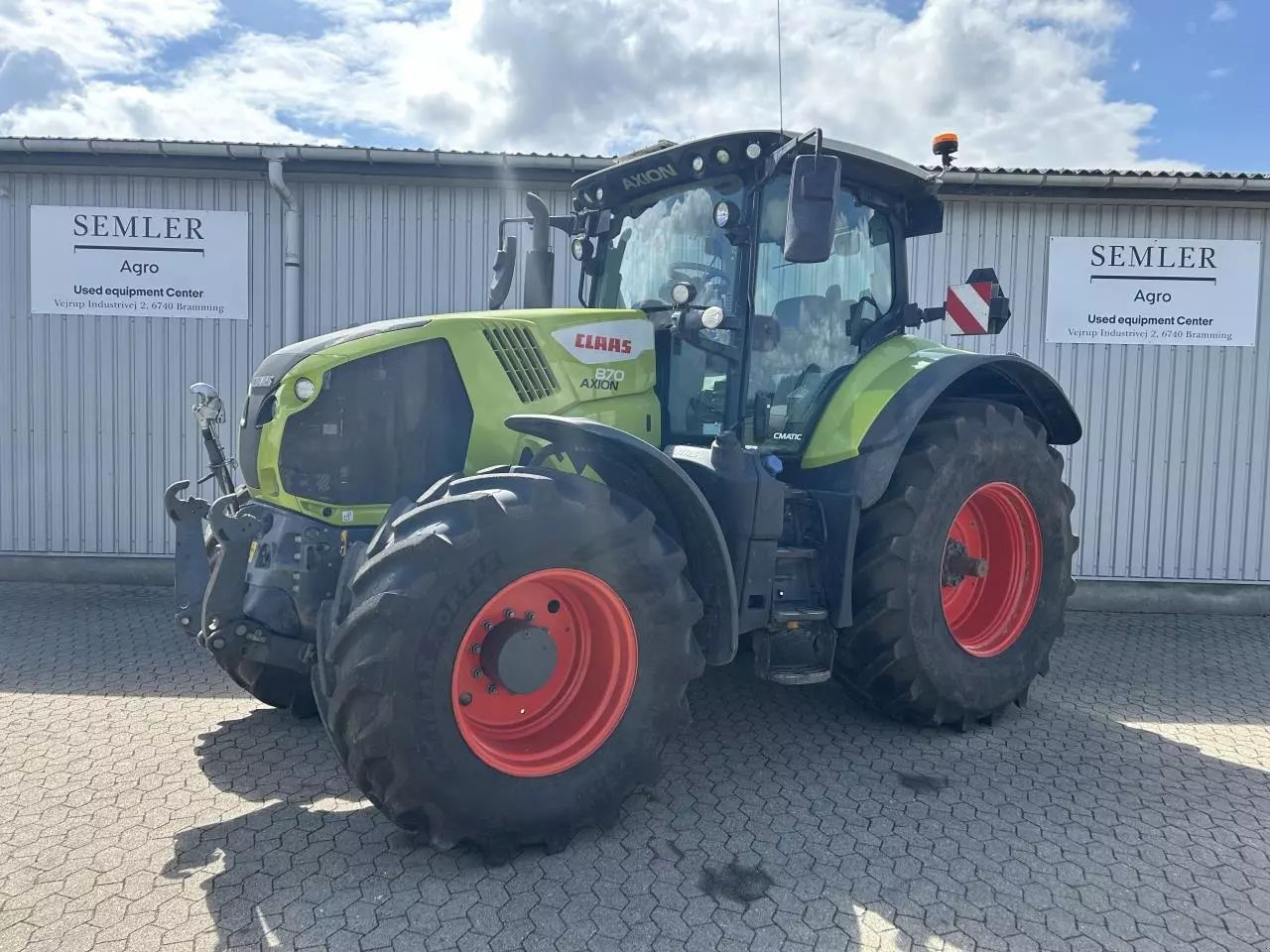 Claas Axion 870 Tractor 109.049 EUR