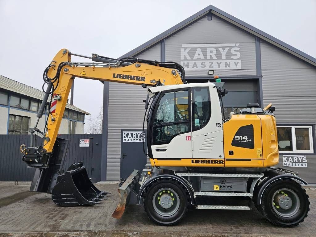 Liebherr a 914 compact litronic 2022 3657mth a 916 a916 918 Excavadora de ruedas 125.447 €