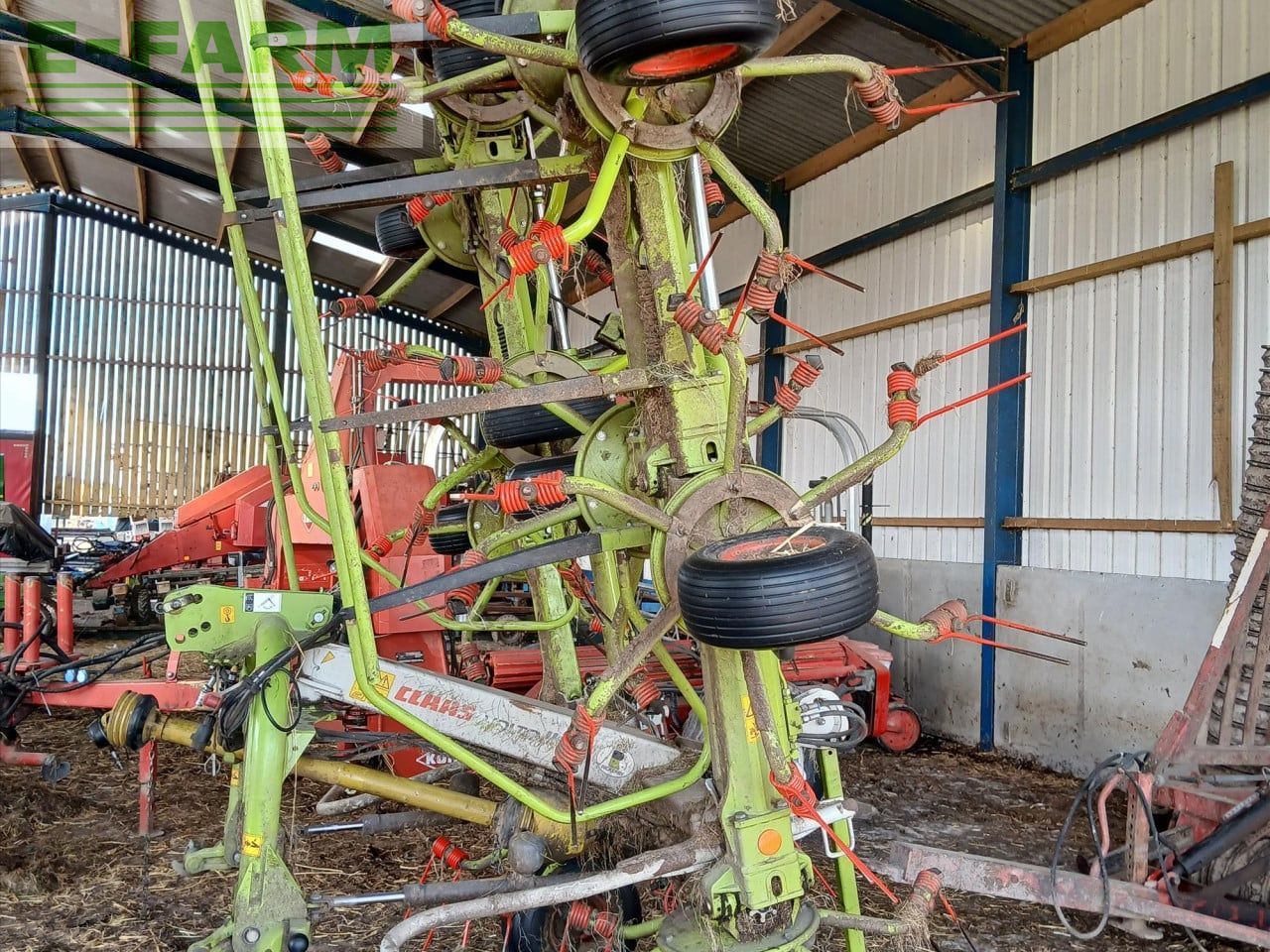 Claas Volto 1100 Karuzelowy przetrząsacz do siana 14 632 €