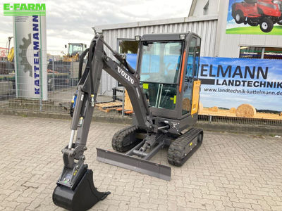 E-FARM: VOLVO ec 18e neumaschine mit löffelpaket - Excavator other - id VURB9CI - €29,990 - Year of construction: 2021 - Engine power (HP): 16,Germany