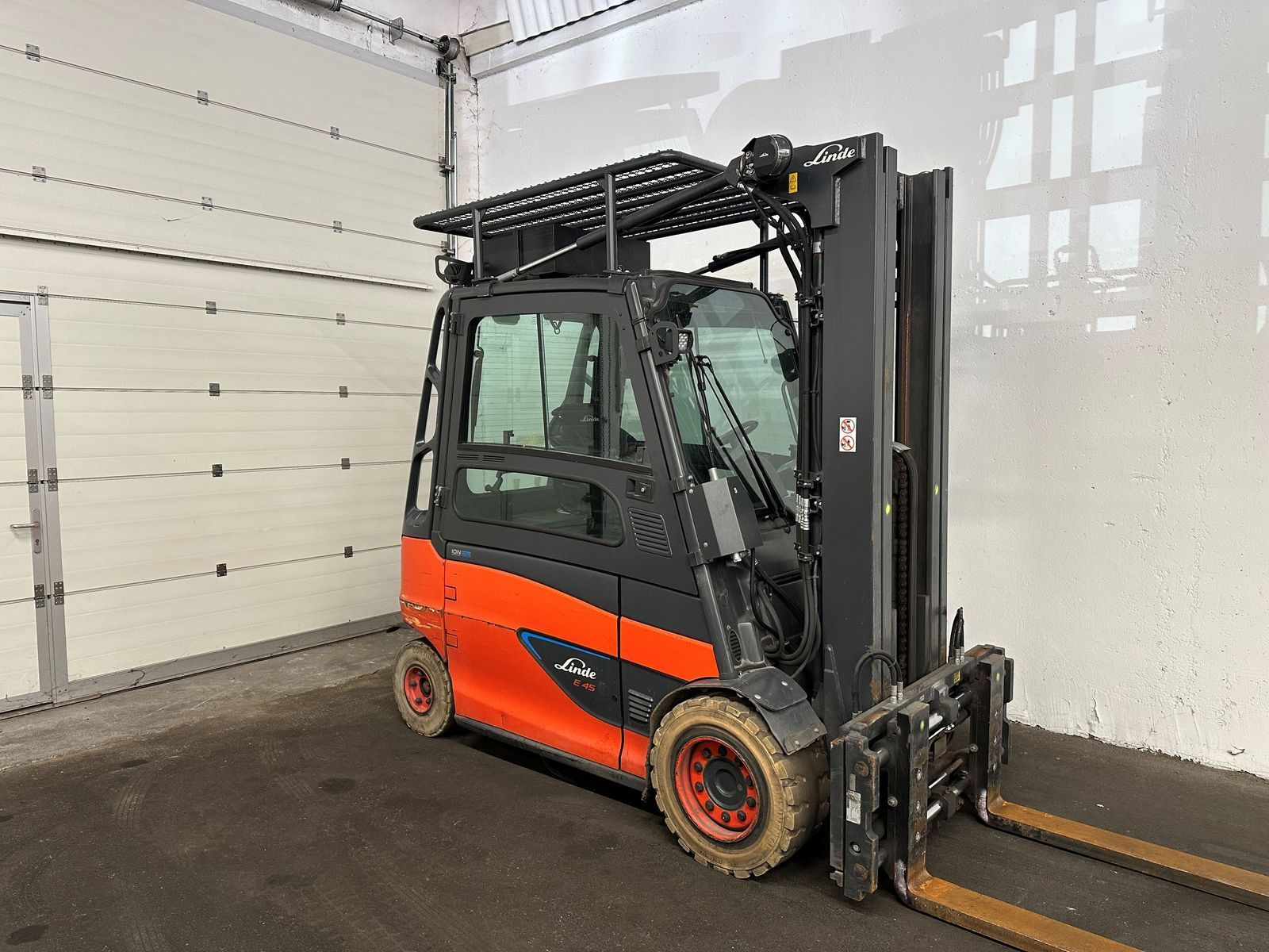 Linde e 45hl-01/600 - triplex 5,5 m - ss - zvg - klima Carretilla elevadora 22.950 €