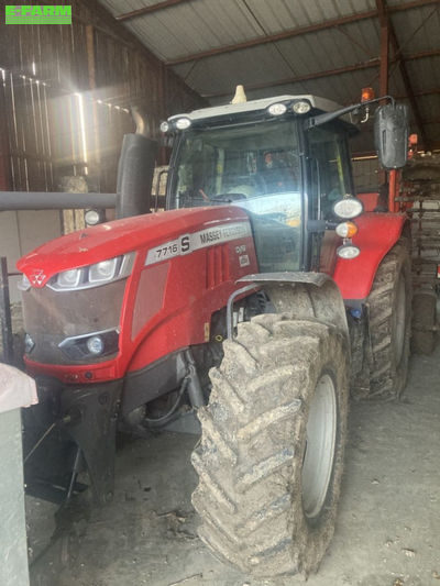 E-FARM: Massey Ferguson 7716S Efficient - Tractor - id FE9IB5R - €76,500 - Year of construction: 2018 - Engine hours: 4,200,Engine power (HP): 160,France