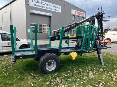 E-FARM: Oehler holzrückewagen ol ehk 80 +kran - Ремарке за дърводобив - id YWMPFFE - 19 900 € - Година на построяване: 2024 - Германия