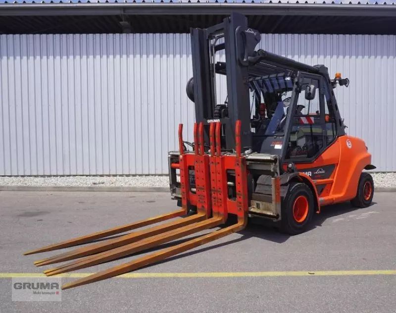 E-FARM: Linde h 80 t/1100 evo 396-03 - Stivuitor - id BIKHSAR - 75.500 EUR - Anul: 2021 - Citeste ore: 7.124,Germania
