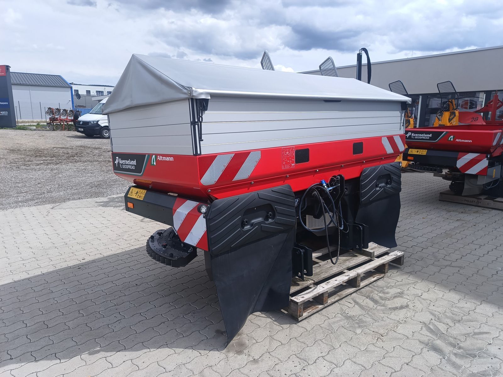 Kverneland exacta tl geospread Spandiconcime