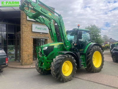 E-FARM: John Deere 6155 R - Tractor - id JXWQZV1 - €97,108 - Year of construction: 2020 - Engine hours: 4,820,Engine power (HP): 155,United Kingdom