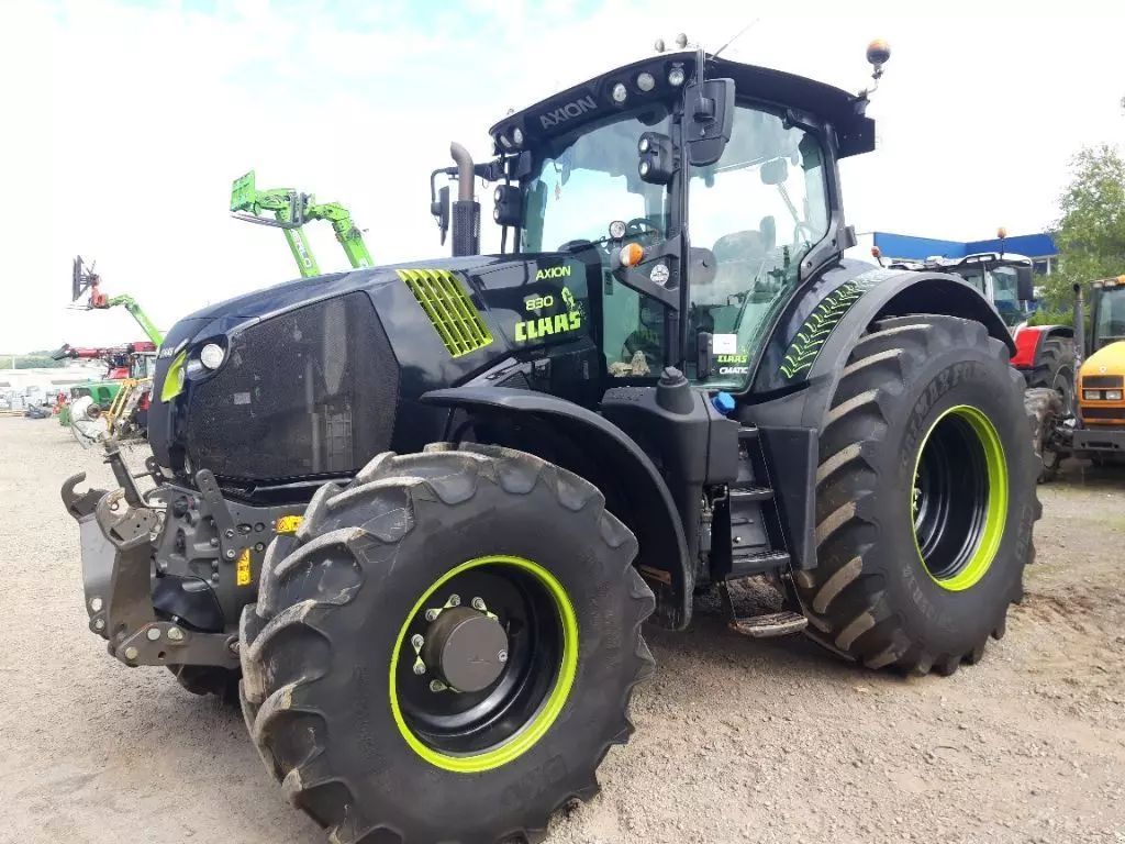 E-FARM: Claas Axion 830 - Traktor - id DYMKGNA - 94 000 EUR - Gyártási év: 2018 - Üzemóra (motor): 4870,Motor teljesítménye (LE): 230,Franciaország