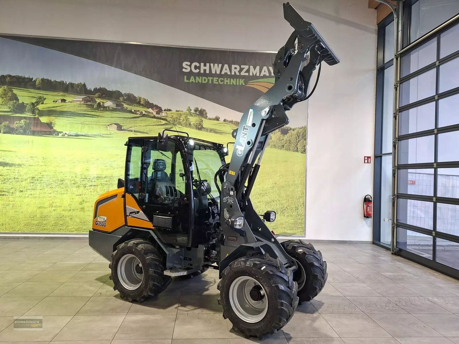 Giant g3500 Cargador de ruedas Tele