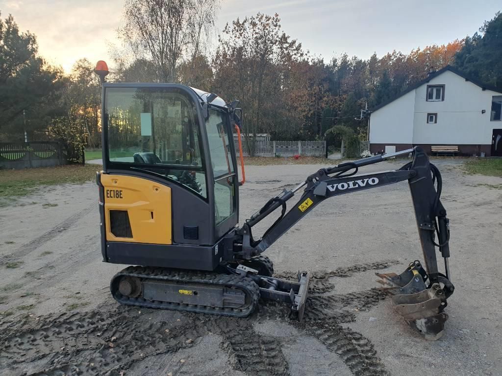 VOLVO ec18e, 8018, 301.7, kx18, kx019 Minikoparka 16 949 €