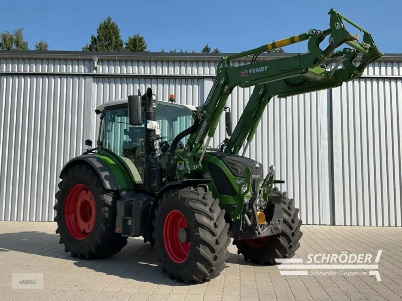 E-FARM: Fendt 516 Vario ProfiPlus - Traktor - id EBBMVXK - 169.000 € - Baujahr: 2023 - Abgelesene Motorstunden: 780,Motorleistung (PS): 163,Deutschland