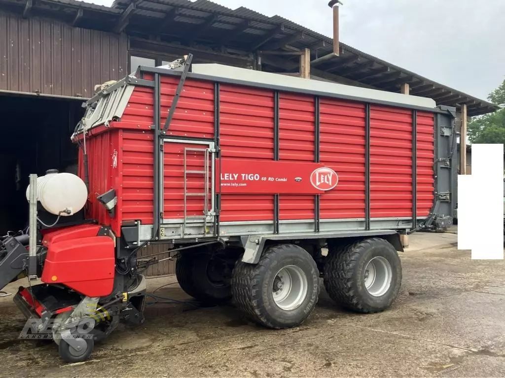 E-FARM: Lely tigo 60 rd combi - Трейлер - id DDANIZU - 36 860 € - Год выпуска: 2012 - Германия