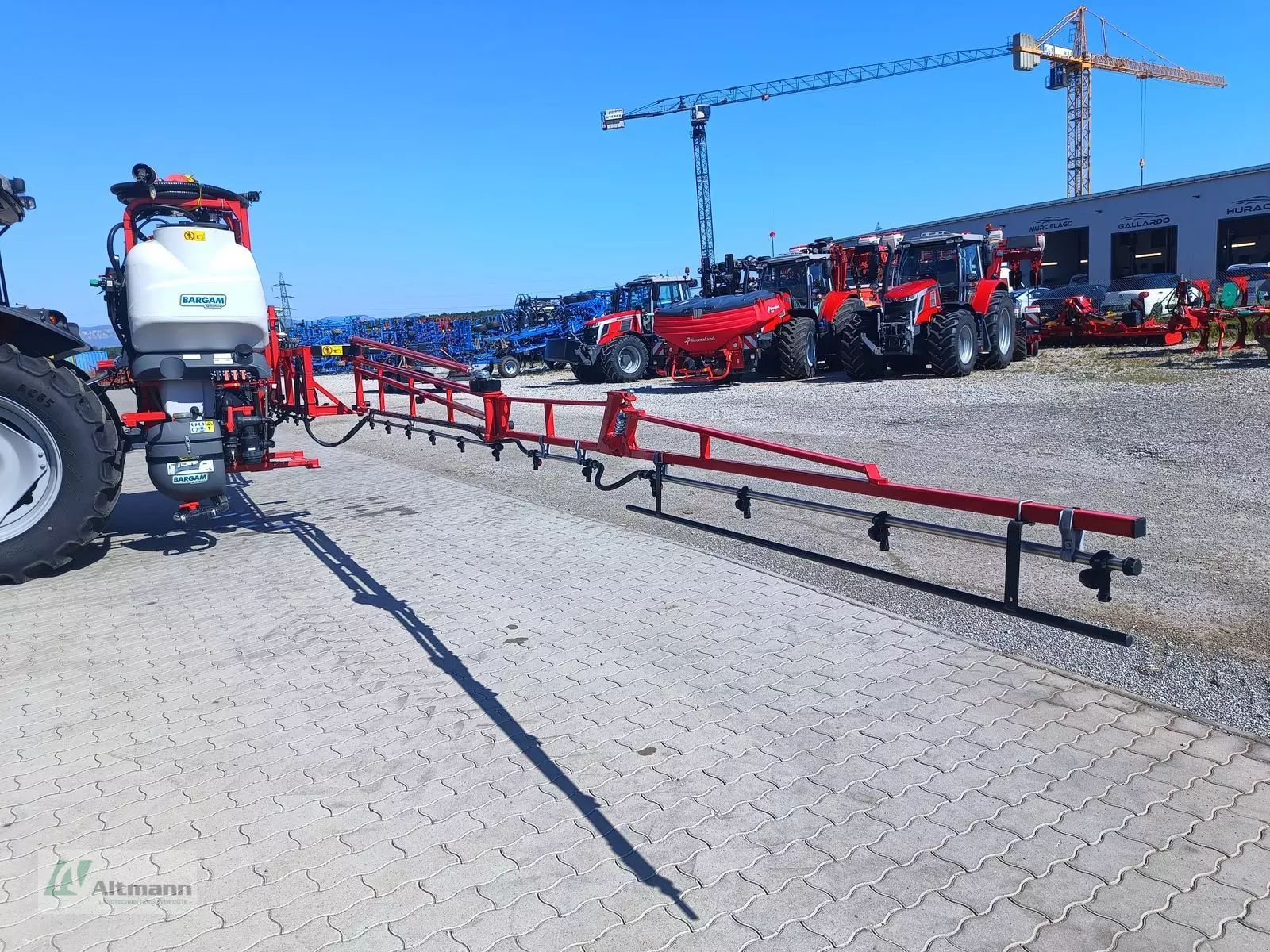 Bargam mecpoli1300-bdi-15m Sprayer €13,000