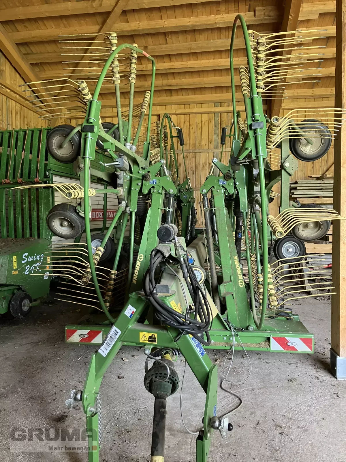 E-FARM: Krone Swadro TC 1250 - Zgrabiarka pokosowa - id TXIQEFL - 43 697 € - Rok produkcji: 2021 - Niemcy