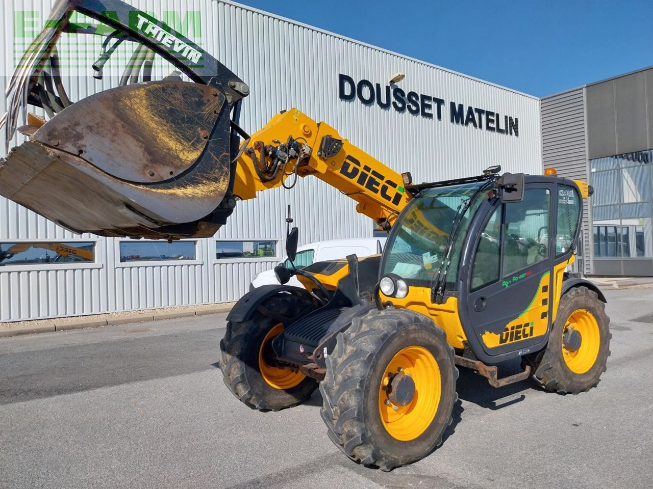 E-FARM: Dieci agri power 32.6 - Manipulador telescópico - id V2IKATJ - 43.000 € - Año: 2016 - Horas: 4470,Francia