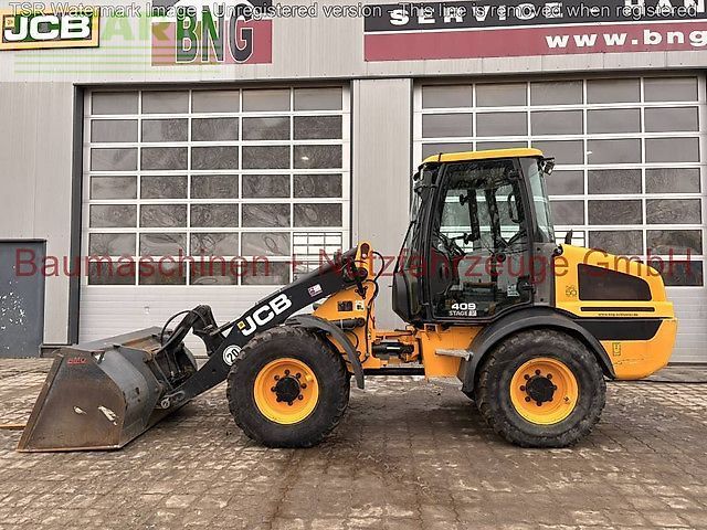 JCB 409 gebraucht lader baumaschine Chargeuse sur pneus 41 500 €
