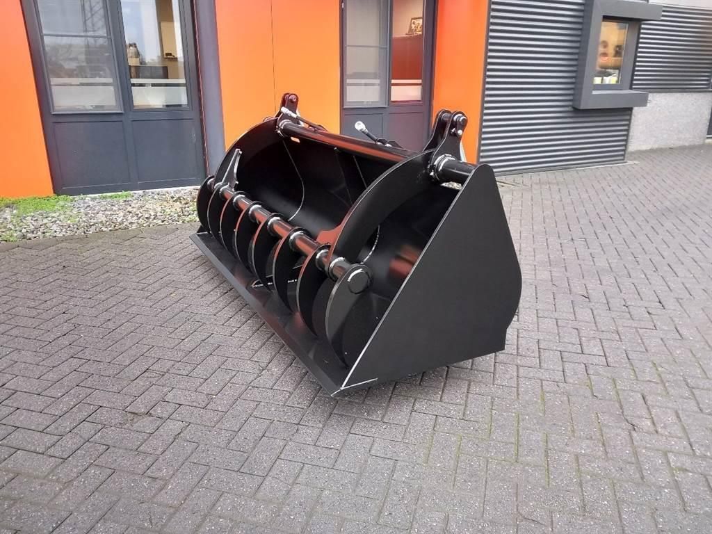 Terex tl120-2,40mtr-silage grab/greifschaufel/uitkuilbak Alimentador de otros