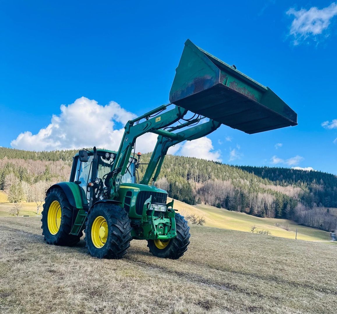 E-FARM: John Deere 6630 - Tractor - id Y7THKEG - €61,858 - Year of construction: 2008 - Engine hours: 9,190,Engine power (HP): 151,Austria
