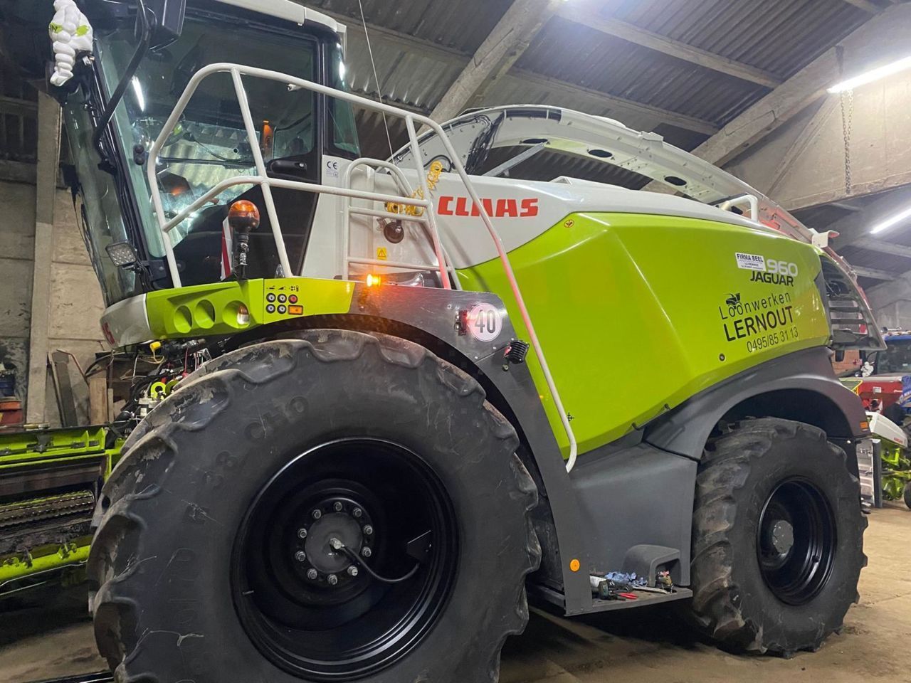Claas Jaguar 960 Combina de siloz autopropulsată 265.000 EUR