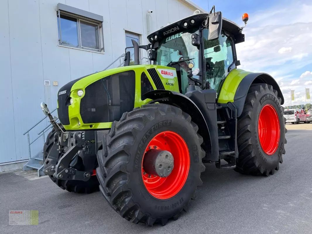 E-FARM: Claas Axion 930 - Tractor - id KJZTRC8 - €138,655 - Year of construction: 2018 - Engine hours: 4,893,Engine power (HP): 351,Germany
