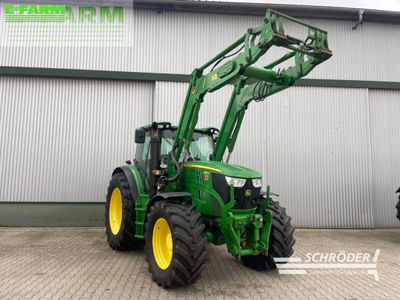 E-FARM: John Deere 6150 R - Τρακτέρ - id BYGWCLQ - 50.885 € - Χρονία: 2012 - Μετρητής ωρών: 8.673,Ισχύς κινητήρα: 150,Γερμανία