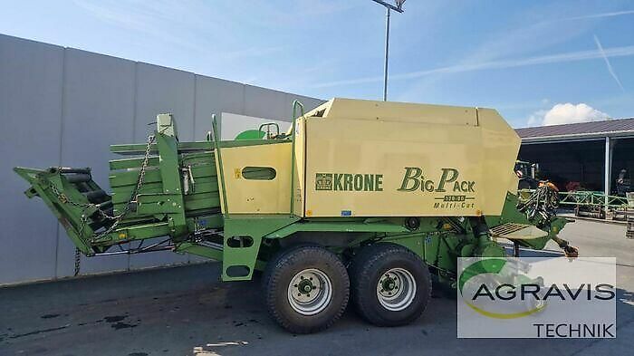 E-FARM: Krone big pack 120-80 - Presse à balles - id XBI8DFU - 20 500 € - Année: 1998 - Balles produites: 48 360,Allemagne