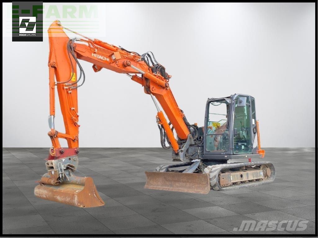 Hitachi zx 85usb-5a verstell-ausleger klima kamera ms08 Mini bager 42.500 €