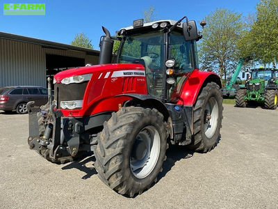 E-FARM: Massey Ferguson 6716s - Tractor - id 5BXUEER - €69,900 - Year of construction: 2016 - Engine hours: 3,232,Engine power (HP): 160.44,Germany