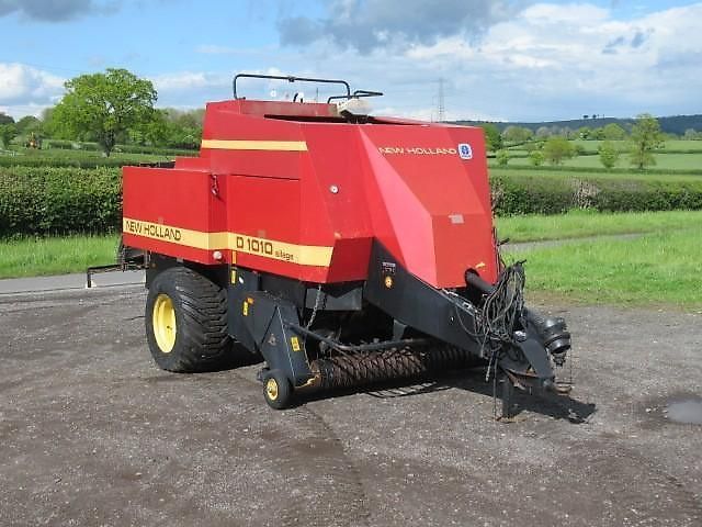 E-FARM: New Holland D 1010 S - Empacadora - id J8XJFPG - 16.387 € - Las balas producidas: 35.000 - Reino Unido