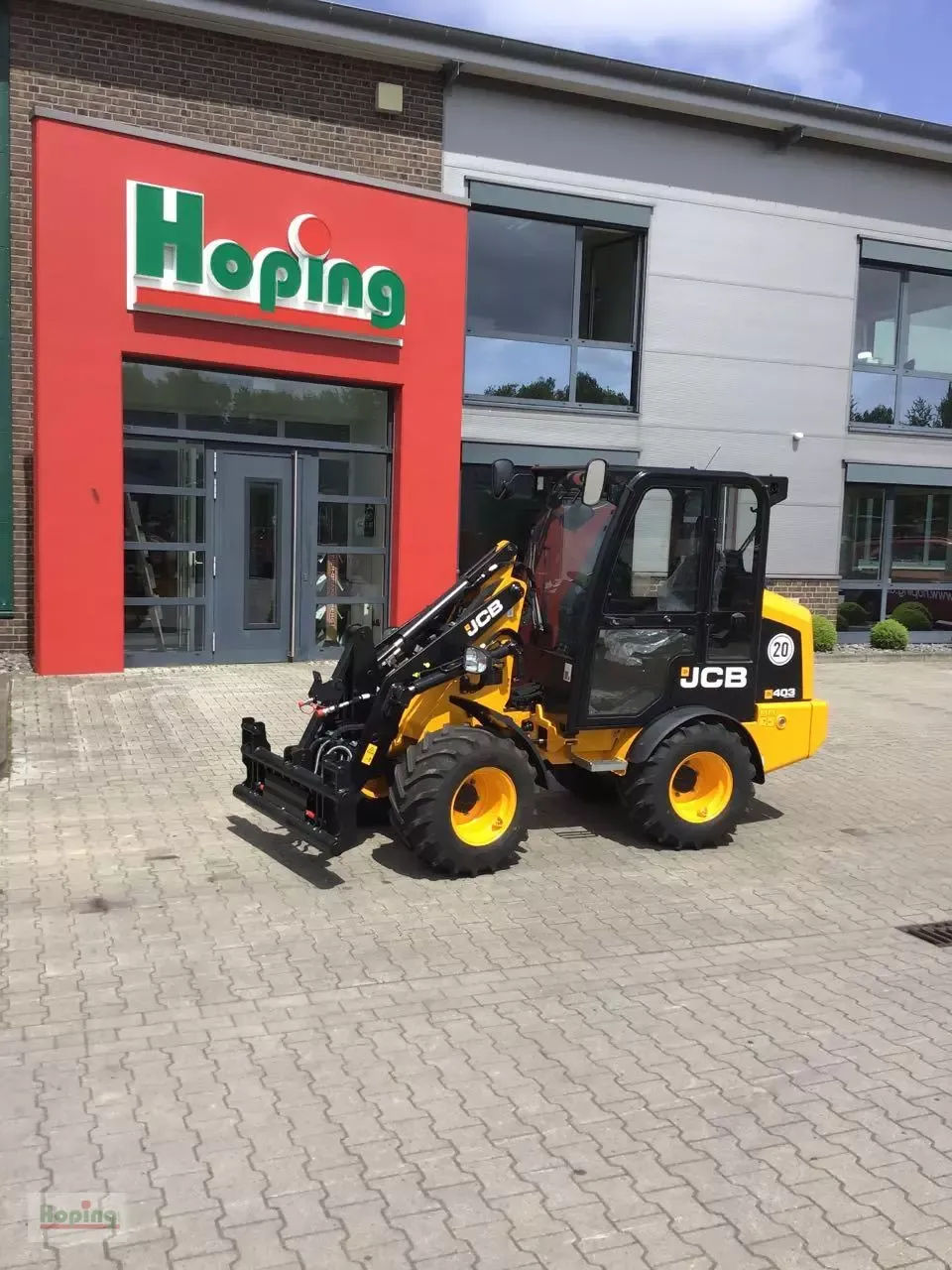E-FARM: JCB 403 smartpower kabine - Chargeuse sur pneus - id YHJK8KT - Année: 2022 - Puissance du moteur (chevaux): 26,Allemagne