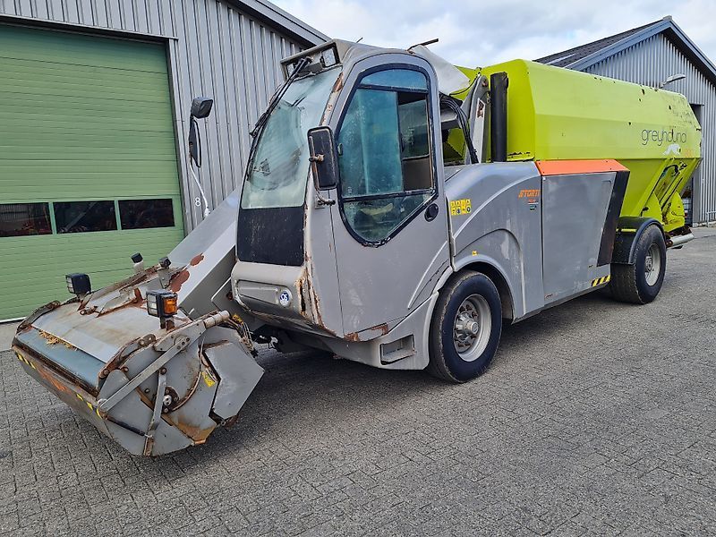 E-FARM: Storti greyhound 20 m3 horizontaal zelfrijder - Futtermischwagen - id VMPZXJI - 22.500 € - Baujahr: 2006 - Niederlande